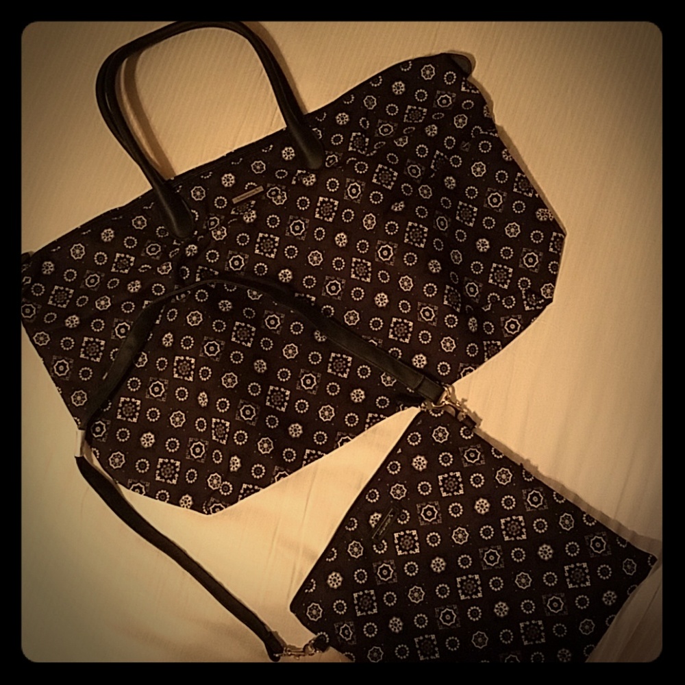 Longaberger Set of Two Travel Bags NWT